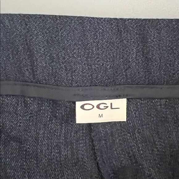 New OGL Viscose-Linen Weave European Linen Mid Rise Flared Pant with Pockets - Picture 5 of 13